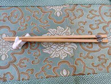 Japonské dřevěné lakované jídelní hůlky 