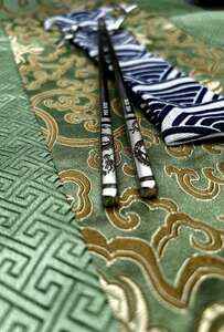 Korejské laserované hůlky s drakem 